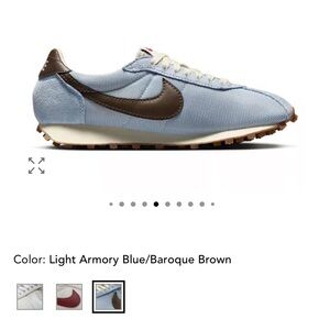 Nike LD1000 Light Blue and Brown Sneakers NIB size 5 mens size 6.5 womens